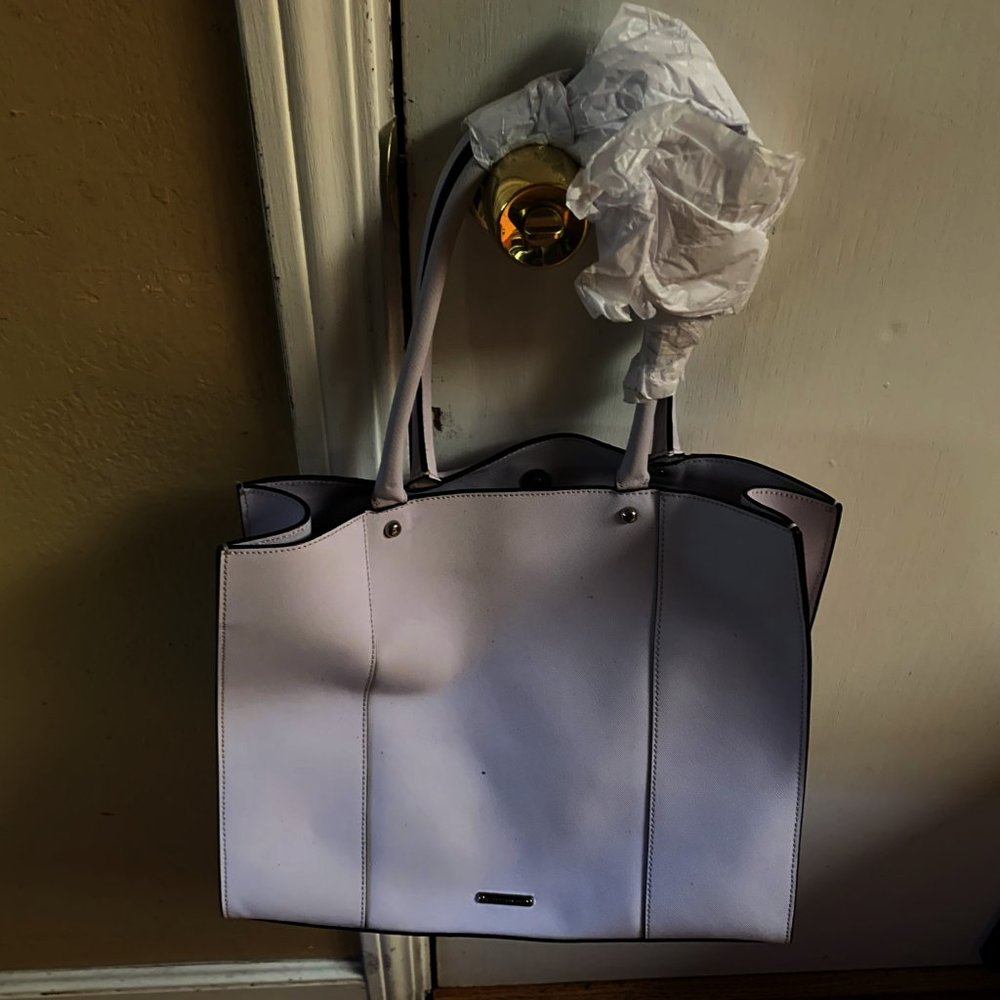 NEW Rebecca Minkoff Panama tote, putty